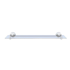 Glass Shelf 600mm Long - Chrome | Jaquar