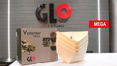 V Planter Mega (Pack of 4)I Artificial Planters