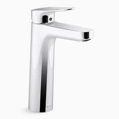 Accliv™ Tall single-handle bathroom sink faucet with paddle handle, 9.0 lpm | Kohler