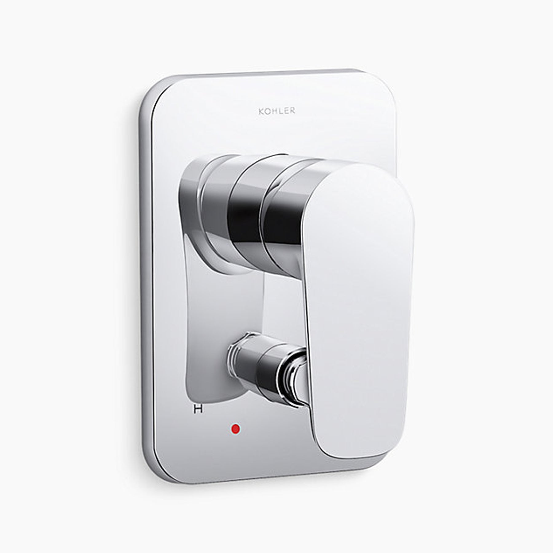 Aleo™ Recessed non-thermostatic bath and shower valve trim | Kohler