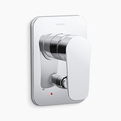 Aleo™ Recessed non-thermostatic bath and shower valve trim | Kohler