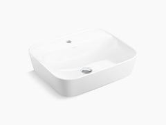 APT™ 55 cm rectangular vessel bathroom sink, no overflow | Kohler