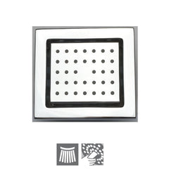 Body Shower 130x120mm Rectangular Shape- Chrome  | Jaquar