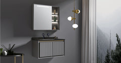 COUNTY WITH MIRROR CABINET (LED) | Mozio