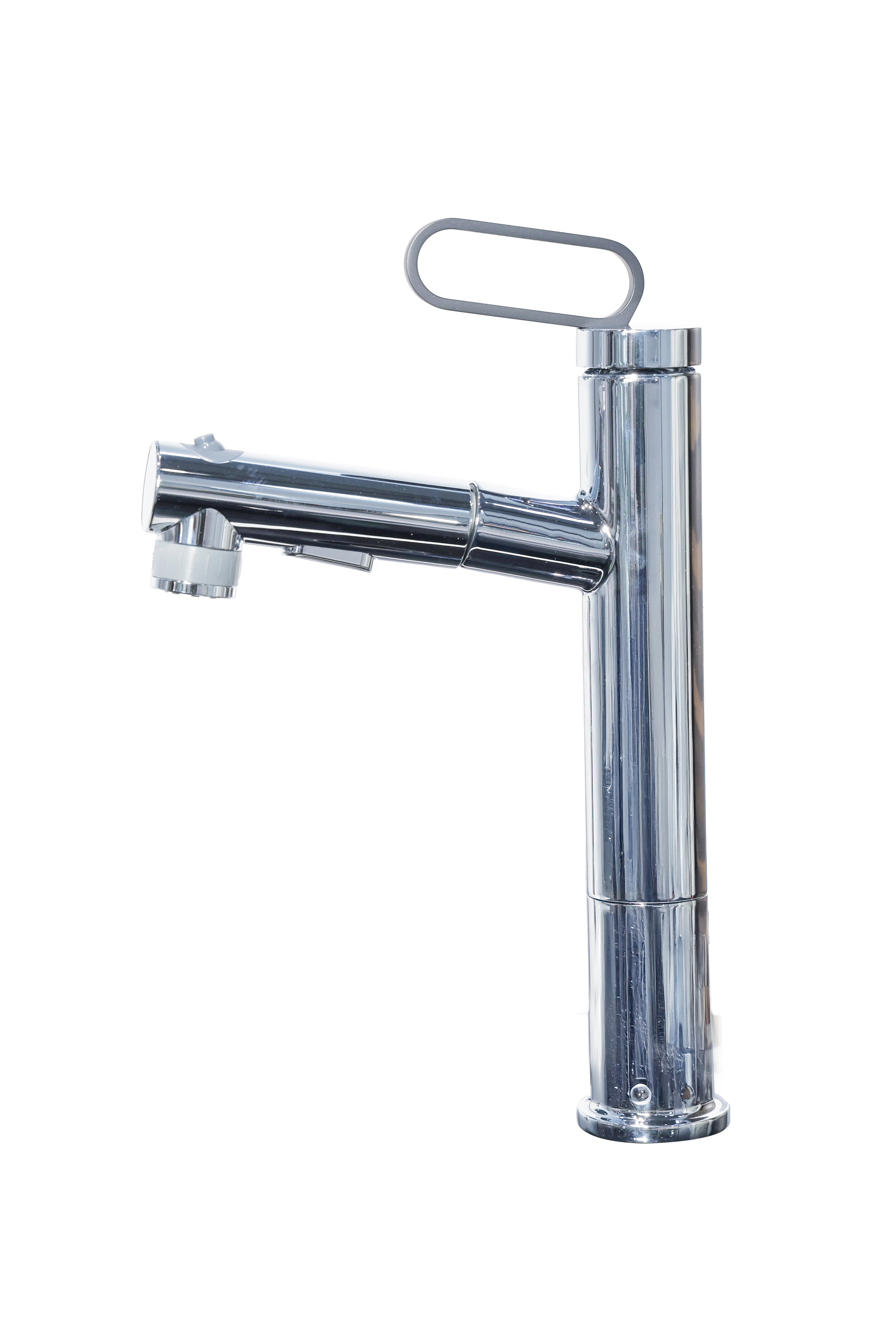 KITCHEN MIXERS_BIT SERIES_PULL OUT WITH FACE CLEANSER_BLACK I Lux Aquai