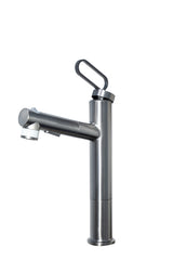 KITCHEN MIXERS_BIT SERIES_PULL OUT WITH FACE CLEANSER_BLACK I Lux Aquai