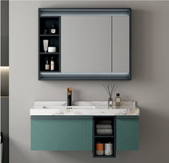 NOVAD with Mirror Cabinet (Sensor LED) | Mozio