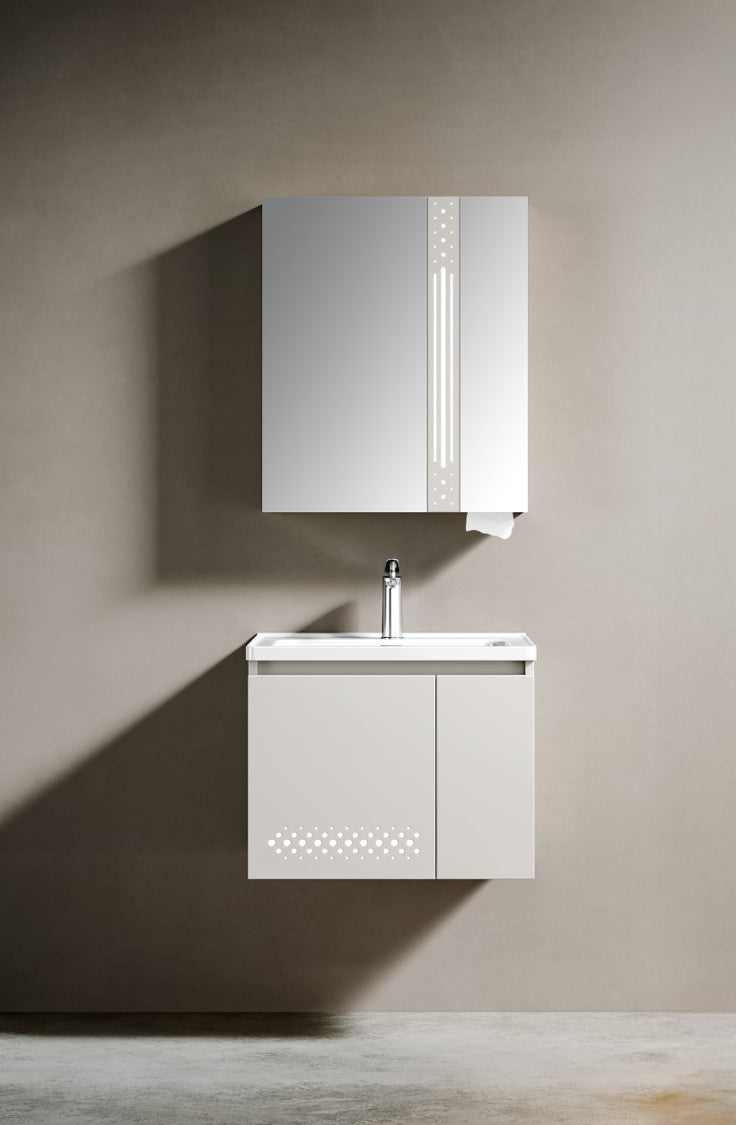 Vanity CASE RAZOR IVORY - 60 | Lux Aquai