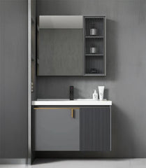 Vanity CASE SOLID DARK GREY - 60 | Lux Aquai